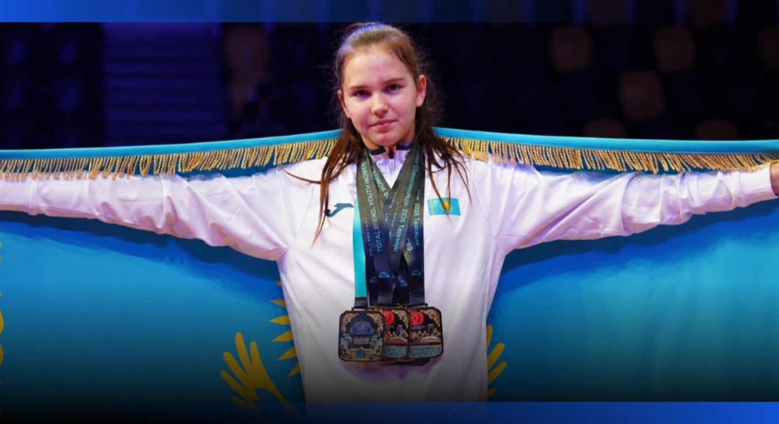 Image for 15-летняя казахстанская тяжелоатлетка стала абсолютной чемпионкой Азии